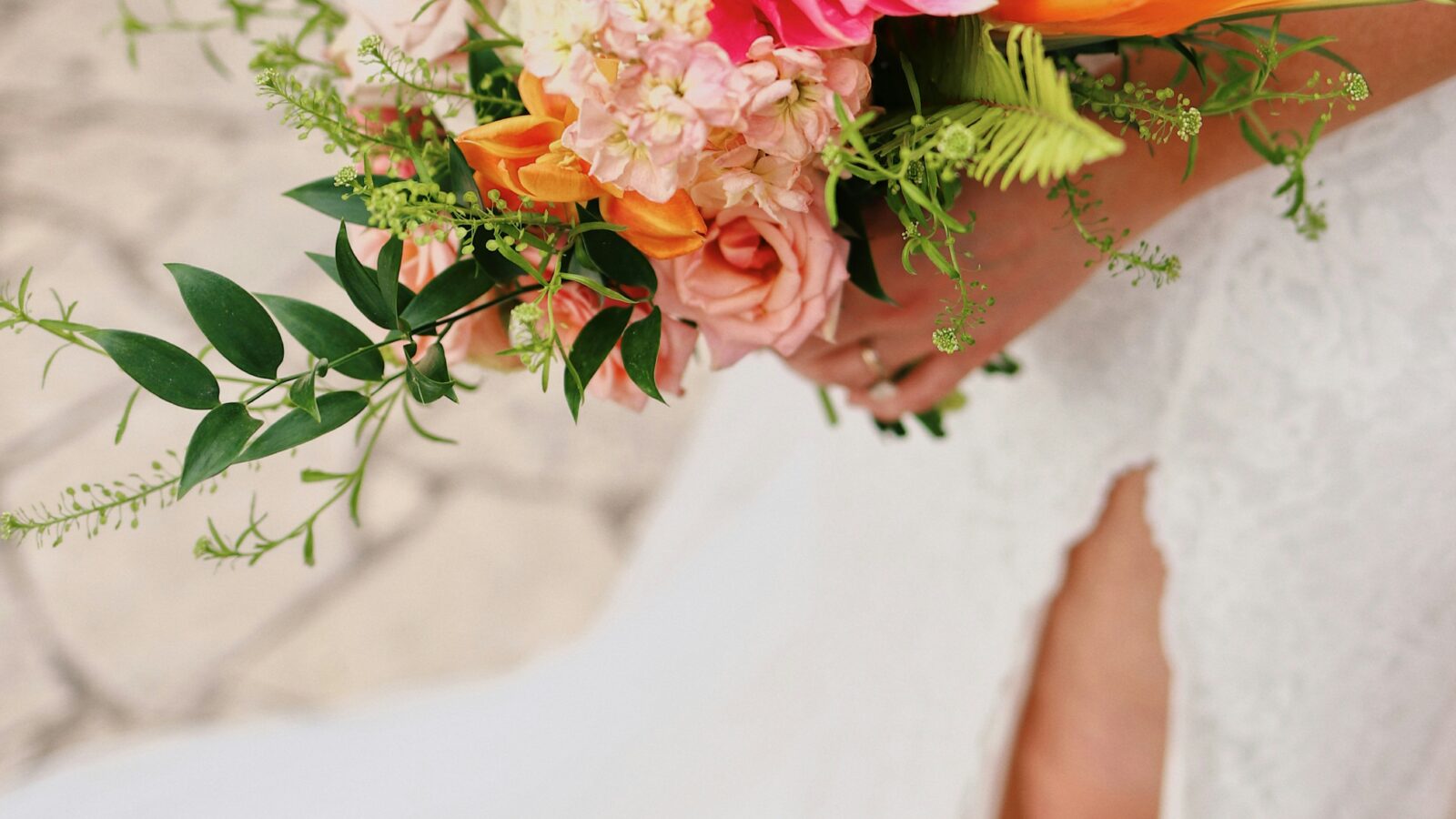 Beautiful Bridal Bash in Color with Loads of Chic Tropical Treat Ideas